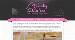 Desktop Screenshot of partycakesupplies.com